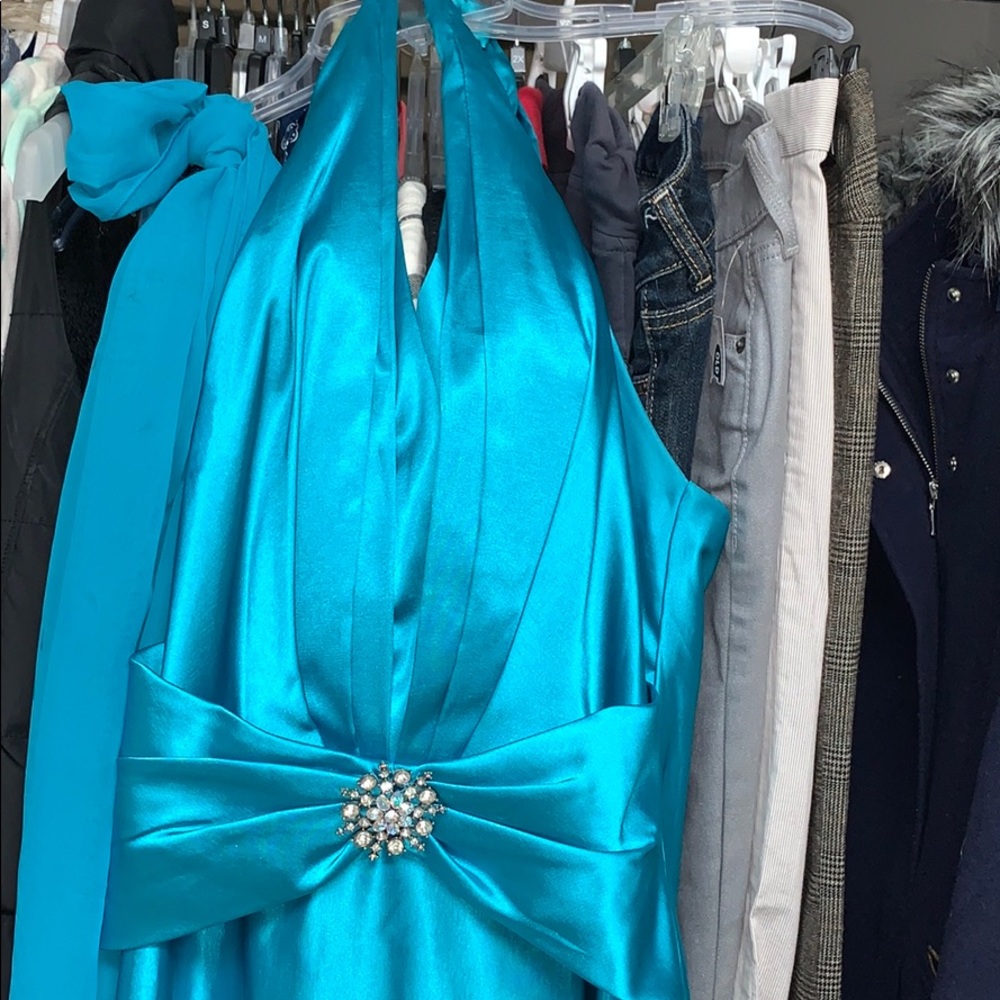 Satin dress